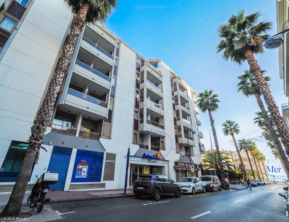 Résidence Couleurs Soleil, Juan les Pins Antibes Exterior foto
