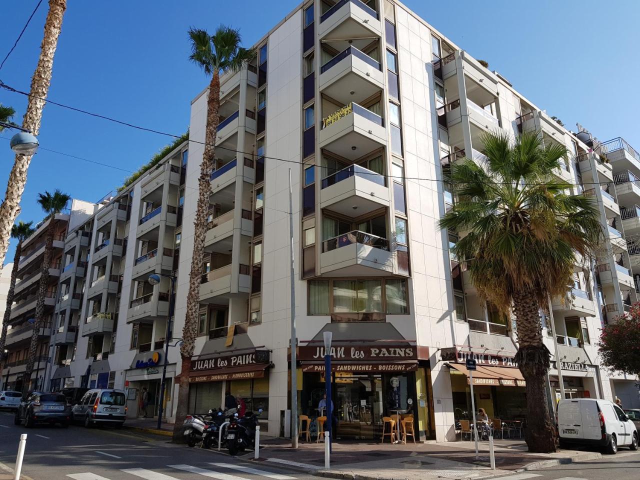 Résidence Couleurs Soleil, Juan les Pins Antibes Exterior foto